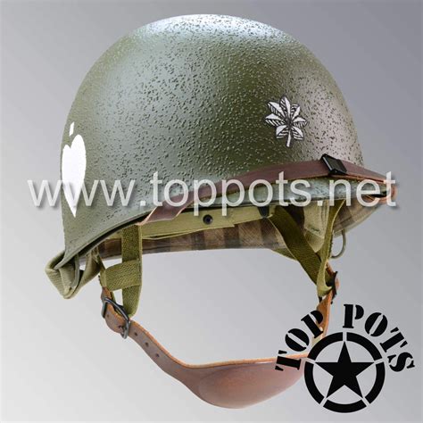 Wwii Us Army Restored Original M2 Paratrooper Airborne Helmet D Bale S