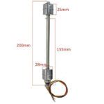 Stainless Steel Double Ball Float Switch Mm Liquid Water Level