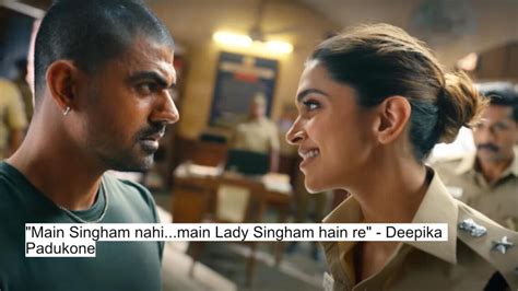 Singham Again Dialogues Ajay Devgn Deepika Padukone Arjun Kapoor S