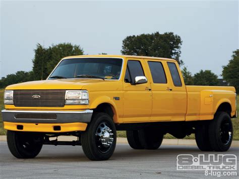 1997 Ford F 350 Xlt Custom 4 Door Ext Cab Dually 73l Powerstroke Diesel Trucks Ford Trucks