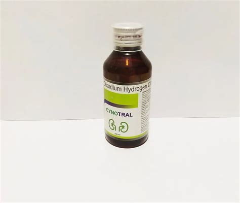 Cynotral Disodium Hydrogen Citrate Syrup Packaging Size Ml Shrink