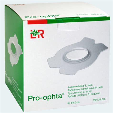 Pro Optha S Oogpleisters Maat S 50 Medische Artikelen SMA B V