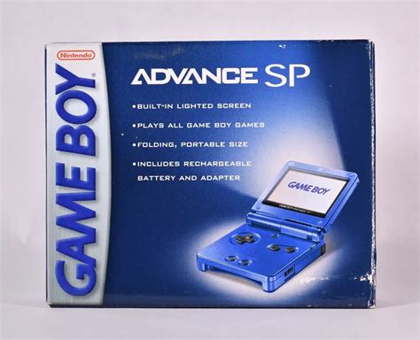 Nintendo Game Boy Advance Sp In Cobalt Blue Video Games Consoles