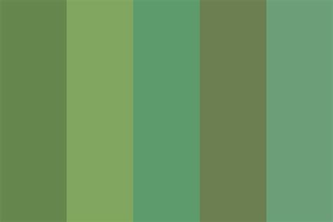 Green Range Eye Colors Color Palette