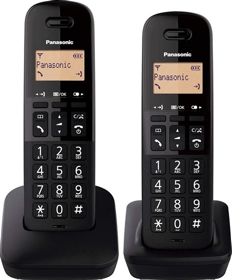 Panasonic KX TGB612 Teléfono Fijo inalámbrico dúo Bloqueo de Llamadas