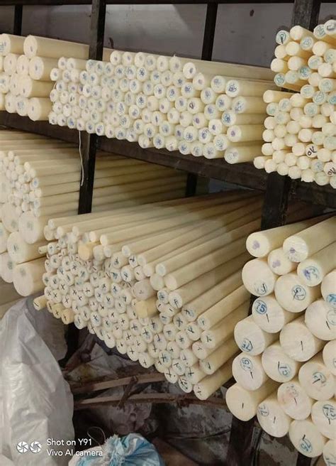 White Nylon Round Rods 30 Mm 500 Mm At Rs 25 Piece In New Delhi ID