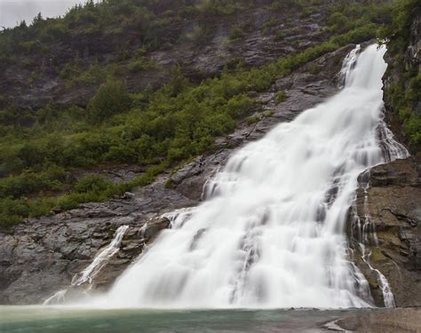 Nugget Falls, Alaska Photograph by Ed Clark - Pixels