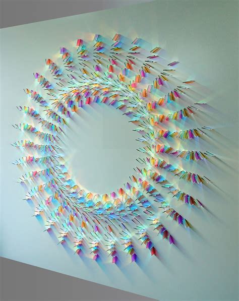 Mesmerizing Glass Installations By Chris Wood Project Light In Rainbow