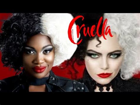 Emma Stone's Cruella Makeup Tutorial | Cruella deville makeup, Makeup ...