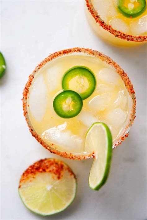 Skinny Spicy Margarita Recipe Healthful Blondie