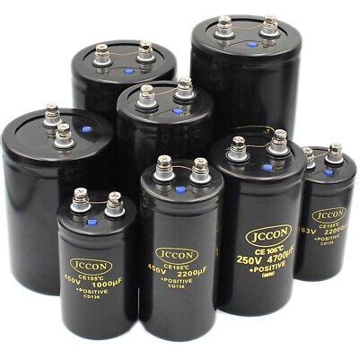 63V 100 250 400 450V Large Screw Terminal Electrolytic Capacitors