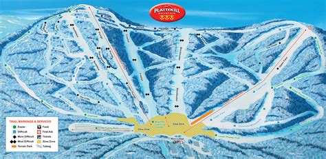 Plattekill Mountain Trail Map | OnTheSnow