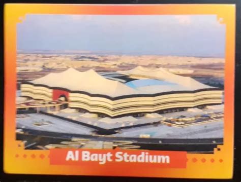 Figurita Estadio Al Bayt Mundial Qatar 2022 MercadoLibre