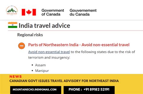 India-Canada Relations: Canada Govt issues travel advisory for ...