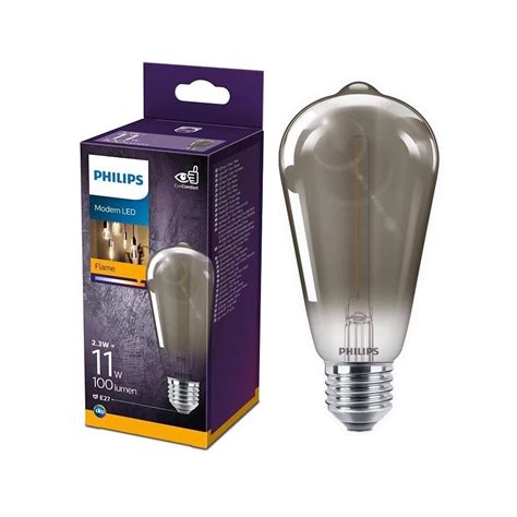 Led Lamp Vintage Philips St64 E27 2 3w 230v 1800k Lumimania