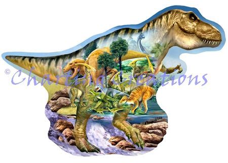 Dinosaur Collage [GBHR808] - $16.00 | Lion sculpture, Dinosaur, Collage