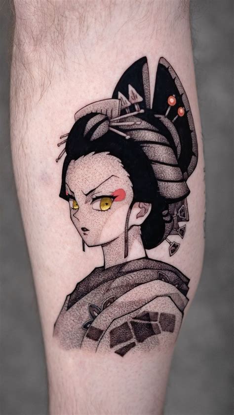 Daki Geisha Tattoo Demon Slayer