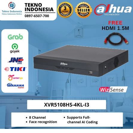 Jual Dahua Xvr Hs Kl I Ch Penta Brid K N Mp Hdd Wizsense Dvr