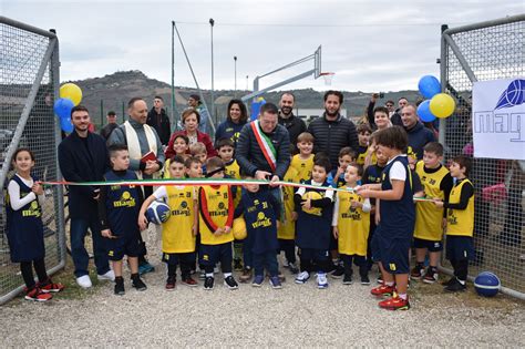 Inaugurato Il Nuovo Campo Da Basket Nella Cittadella Dello Sport A