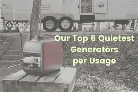 The 6 Quietest Generators On The Market Home Rv Or Camping Zen