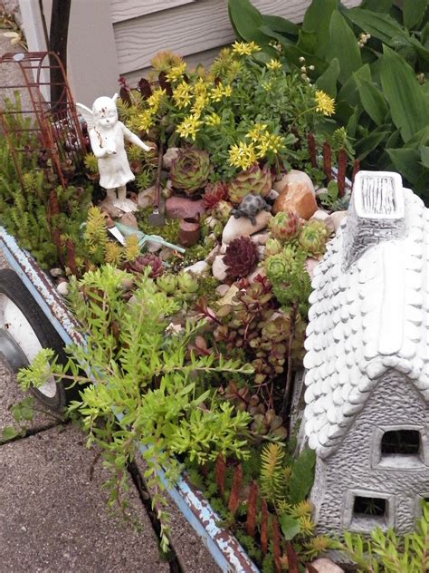 I Love My Garden Hardy Succulent Fairy Garden