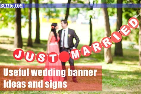 50 Useful wedding banner Ideas and signs