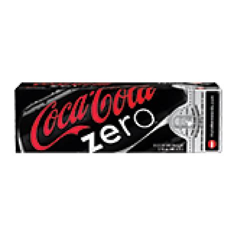 Coca-Cola Zero cola soda pop, zero calories, 12-fl. oz. cans 144fl oz ...