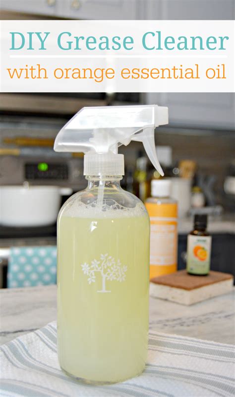 Homemade Grease Cleaner Spray - Mom 4 Real