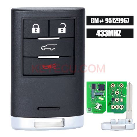 Oem Button Keyless Smart Remote Key Fob Mhz Pcf A For