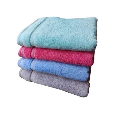 Plain Cotton Bath Towel Age Group Adults At Best Price In Solapur