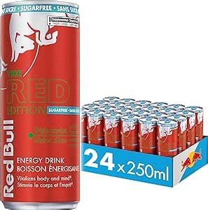 Red Bull Boisson Nergisante Past Que Sans Sucre Ml Lot De