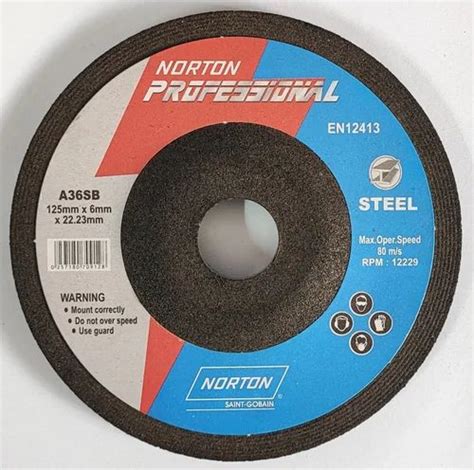 Aluminium Oxide Vitrified Norton Bench Grinding Wheel Size Dimension