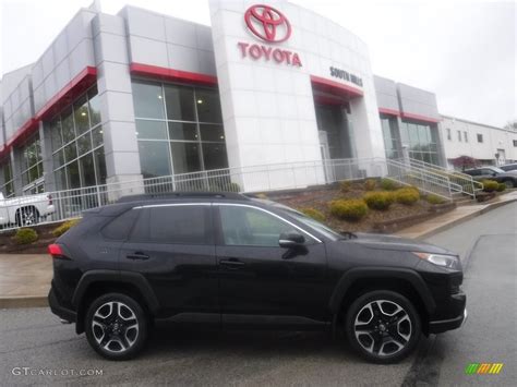 2019 Midnight Black Metallic Toyota Rav4 Adventure Awd 146046252 Photo