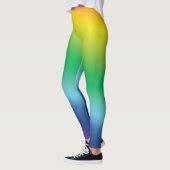 pride rainbow flag colors lgbt lgbtq leggings | Zazzle