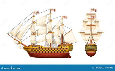 Old Ship Back Stock Illustrations – 131 Old Ship Back Stock ...