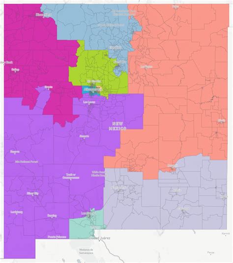 Adopted Maps New Mexico Citizens Redistricting Committee