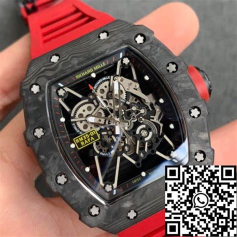 Replica Richard Mille RM35 01 1 1 Best Edition KV Factory Red Strap