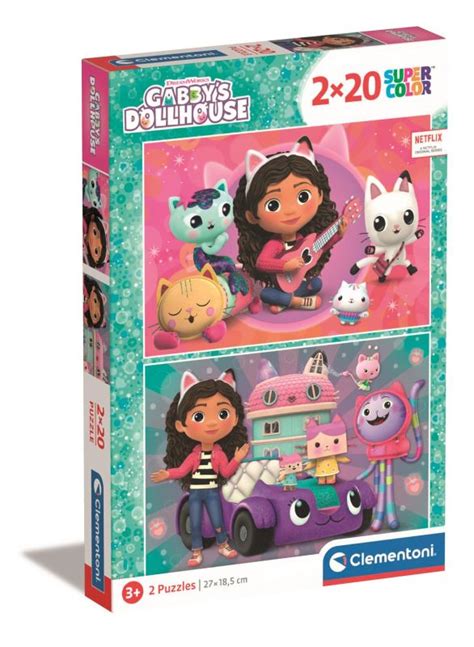 Clementoni Puzzle X El Koci Domek Gabi Gaby S Dollhouse Puzzle