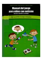 Manual de juego para niños con autismo pdf dirzon