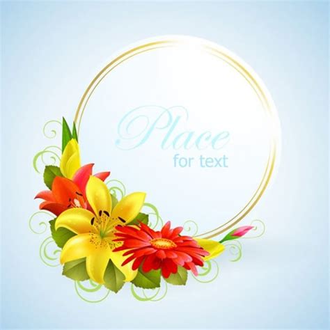 Fresh 90 Greeting Card Border Design