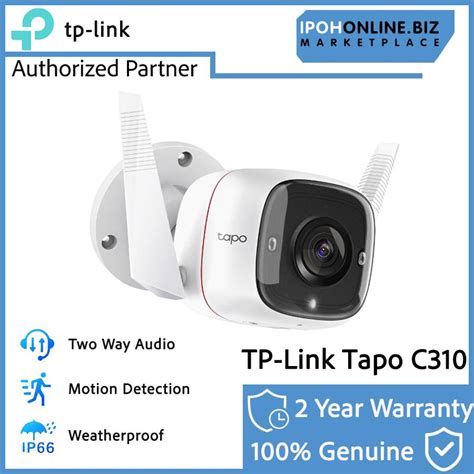 TP Link Tapo C310 3MP Ultra High Definition Outdoor Security Wi Fi IP