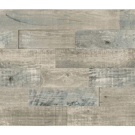 Brewster Beige Coastal Wood Wall Applique Peel And Stick Backsplash Bhf3044 The Home Depot