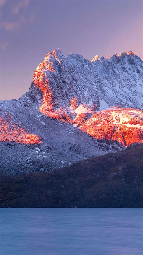 Mountain, Sunrise, Scenery HD Phone Wallpaper | Rare Gallery