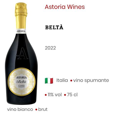 Astoria Belta Cuv E Millesimato Brut L Tullio Caff