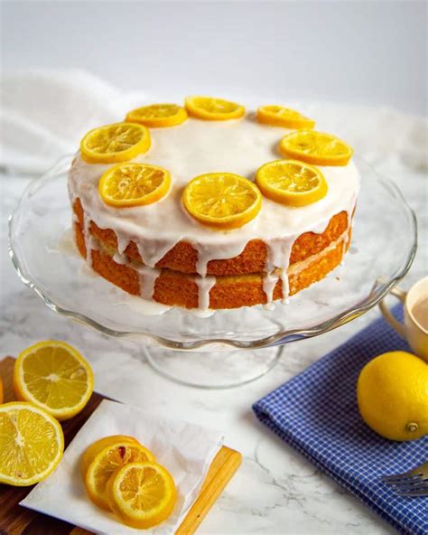 Delicious Lemon Cake - From Cardamom & Coconut