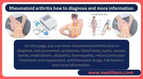 Rheumatoid Arthritis How To Diagnose Tests Causes And More