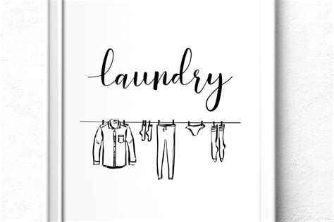 Laundry Room Decor Printable Artwork Set Of 2 Prints Etsy