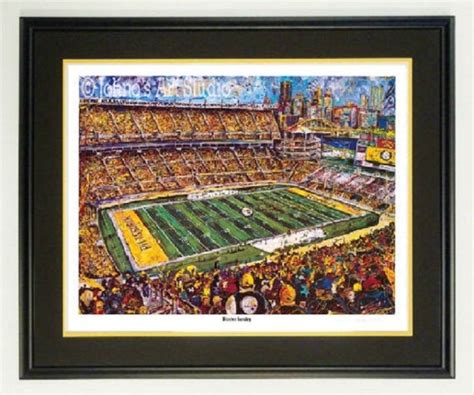 Pittsburgh Steelers wall art Steelers Heinz Field Framed