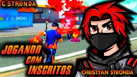 Free Fire Ao Vivo Jogando Inscritos Ranqueada E Salinha X