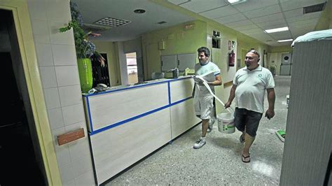 Obras de acondicionamiento en el Hospital General Información